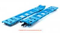 4F-053-002 Dapol Megafret number 3368 490 9 354-5 in Blue livery with pristine finish